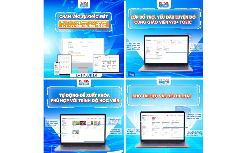 tính năng chỉ có ở LMS Plus 5.0