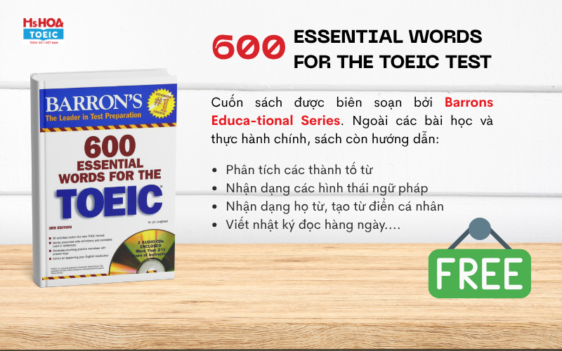 giới thiệu sách 600 từ vựng ngữ pháp