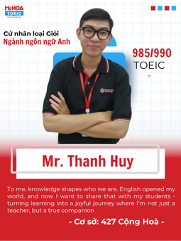 Thầy Thanh Huy 