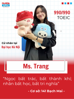 Ms Thuý Trang - giáo viên miền Bắc